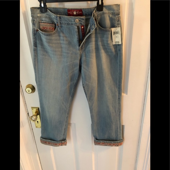 Lucky brand crop jeans - Picture 3 of 8